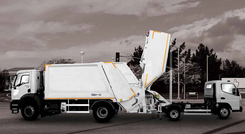 MAXI TIPPER FOR NARROW STREET