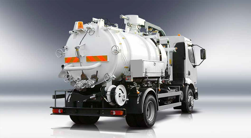 COMBINED CANALIZATION AND CANAL CLEANING VEHICLES