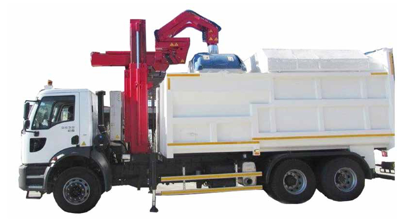 ROBOTIC WASTE COLLECTION TRUCK (AUTOMATİC)